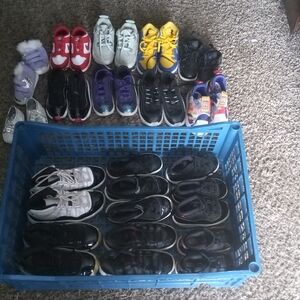 The product is  pairs of Jordan  and assorted brands Kids and Toddler differSize